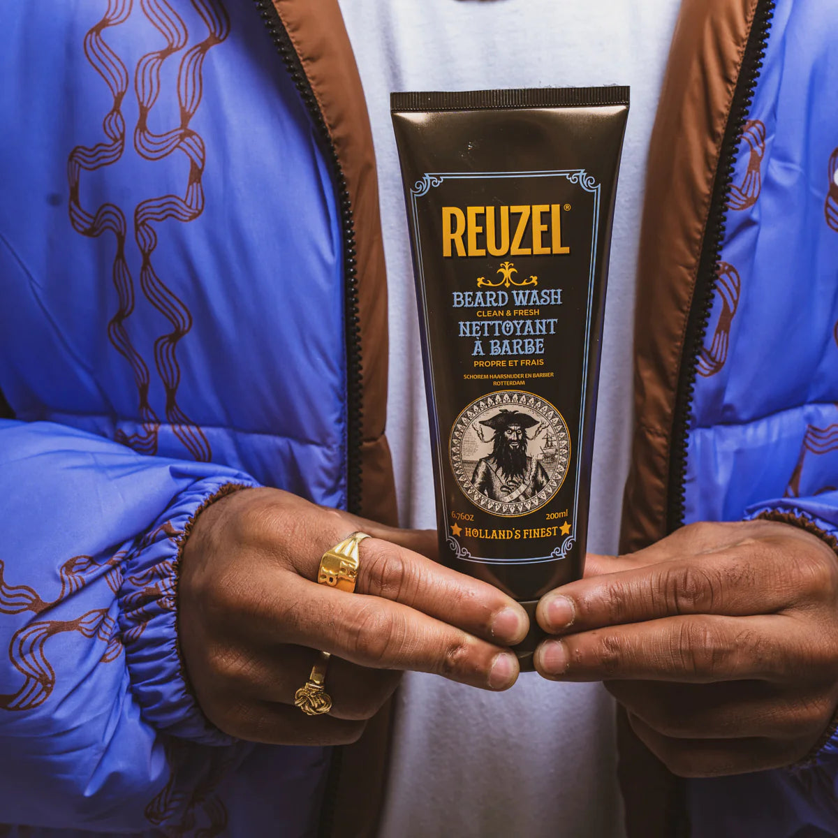 Reuzel - Nettoyant pour barbe propre et frais