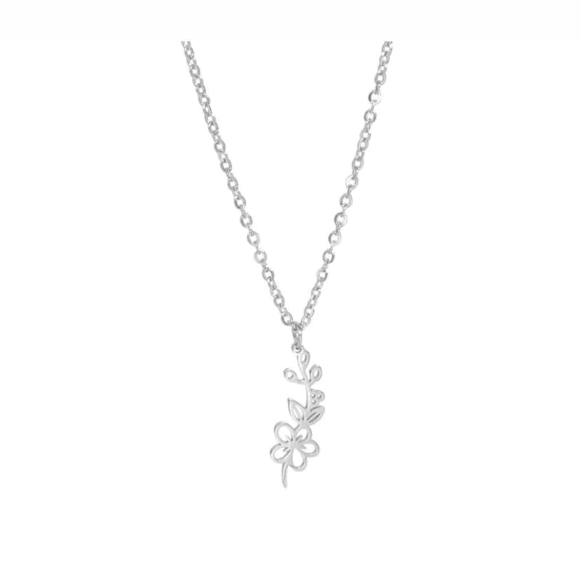 Créatival - Collier Aubépine Argent