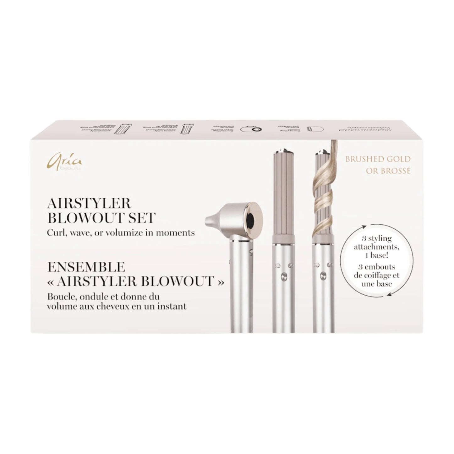 Aria Beauty Blowout Set – Ensemble coiffage effet brushing salon
