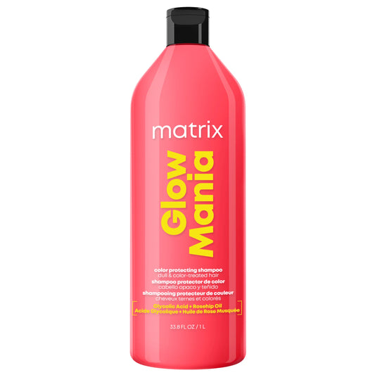 Matrix Glow Mania – Shampooing illuminateur pour cheveux ternes 1000ml