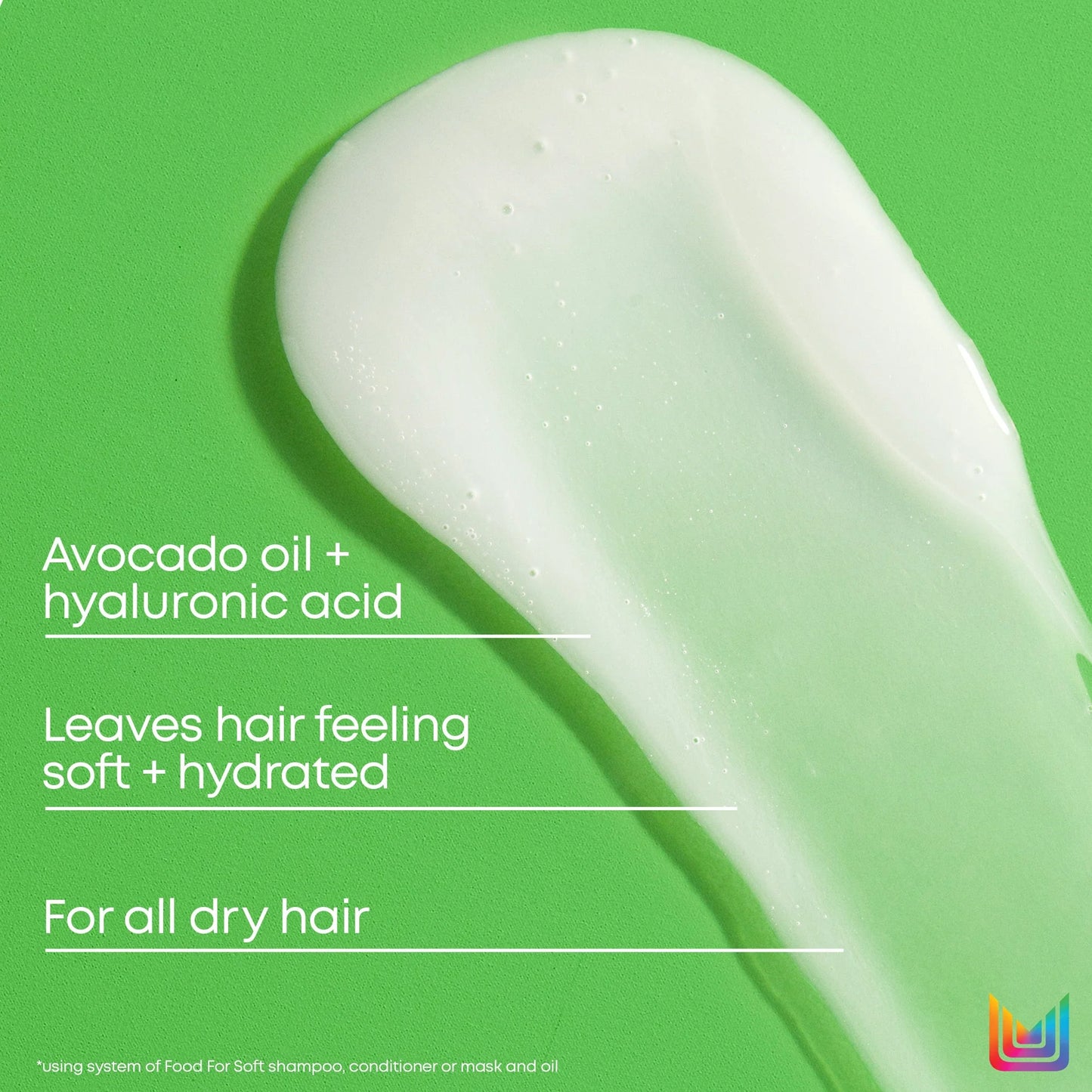Matrix Food For Soft – Shampooing hydratant à l’huile d’avocat 1000ml