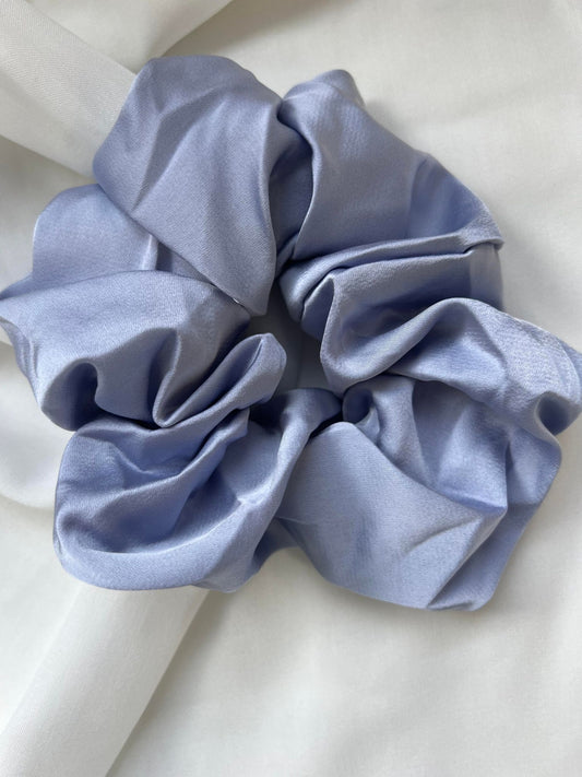 Chouchou de soie  pour cheveux XXL - Lila
