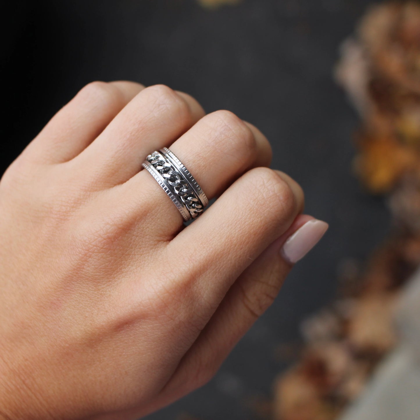Créatival - Spirit -Bague de méditation argent