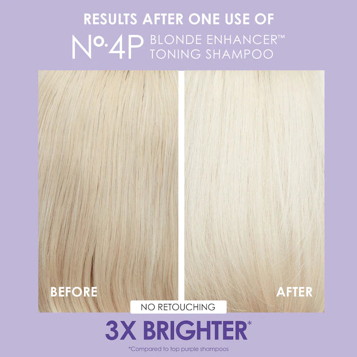 SHAMPOOING TONIFIANT ET REHAUSSEUR DE BLOND No.4P Blond Enhancer