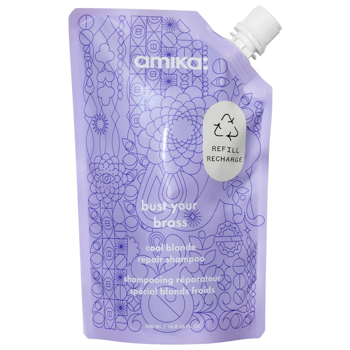 AMIKA - Shampooing violet cheveux blonds Bust Your Brass