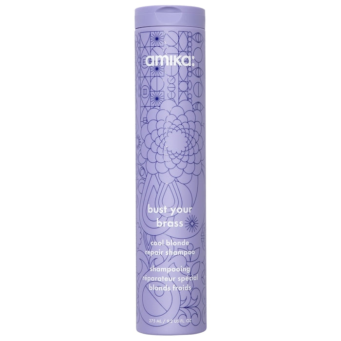 AMIKA - Shampooing violet cheveux blonds Bust Your Brass